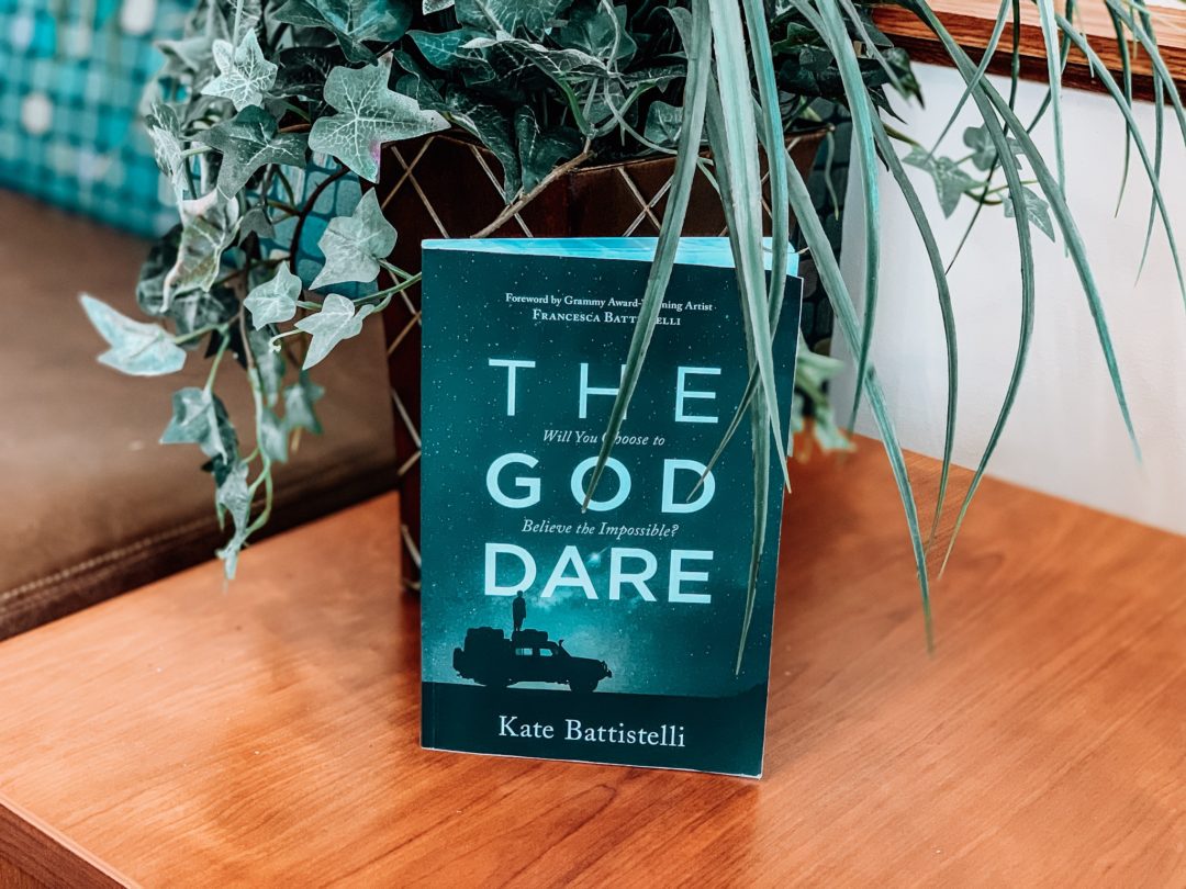 'The God Dare' book by author Kate Battistelli